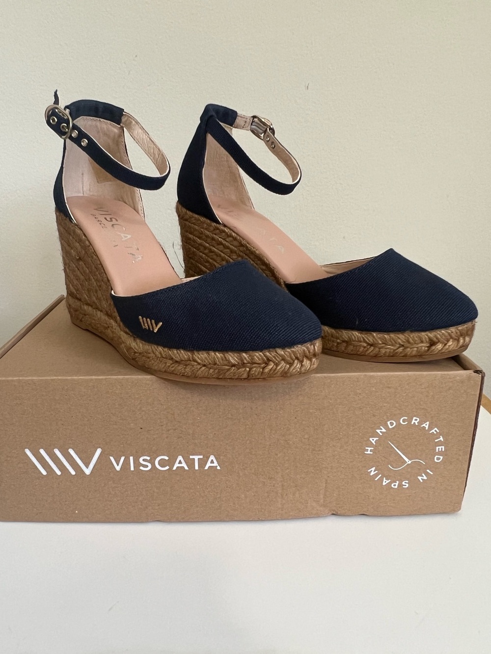 Viscata Estartit Canvas Espadrille Wedges